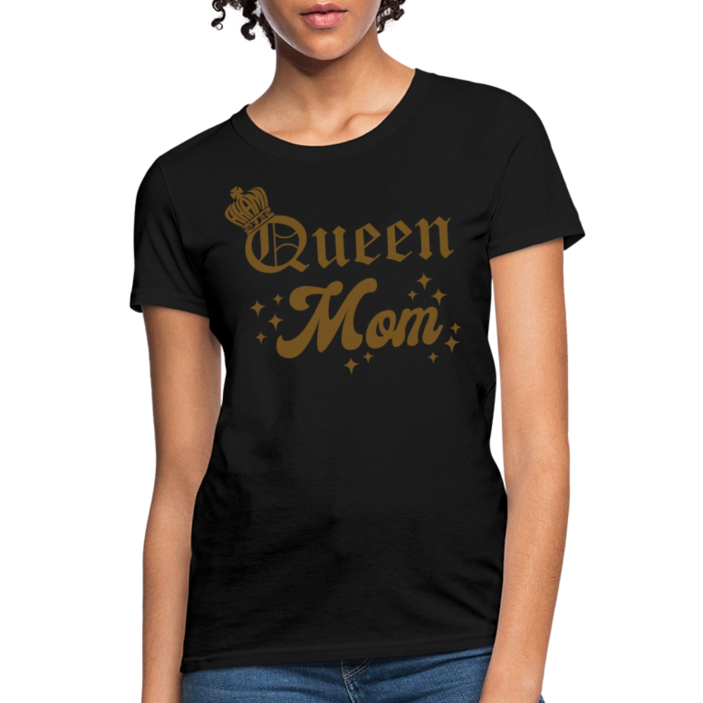 Queen Mom Women's T-Shirt - black