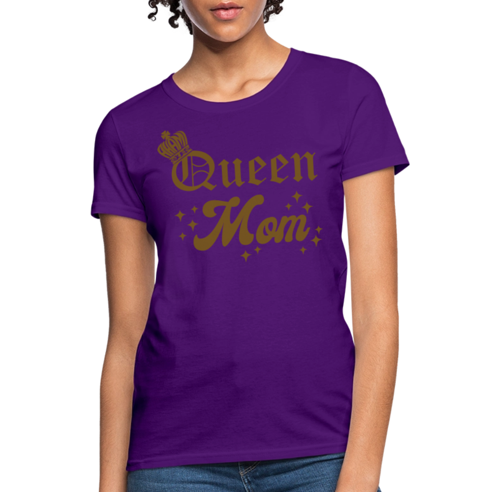 Queen Mom Women's T-Shirt - purple