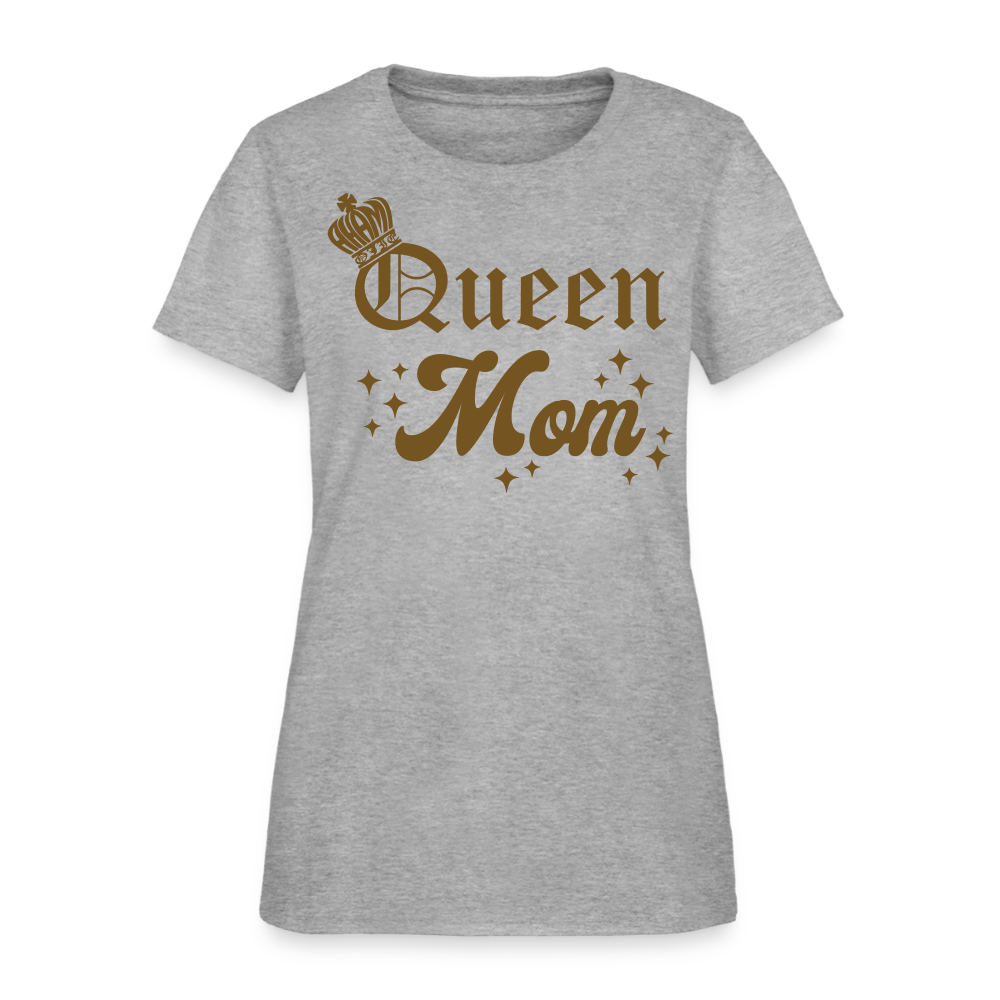 Queen Mom Women's T-Shirt - heather gray