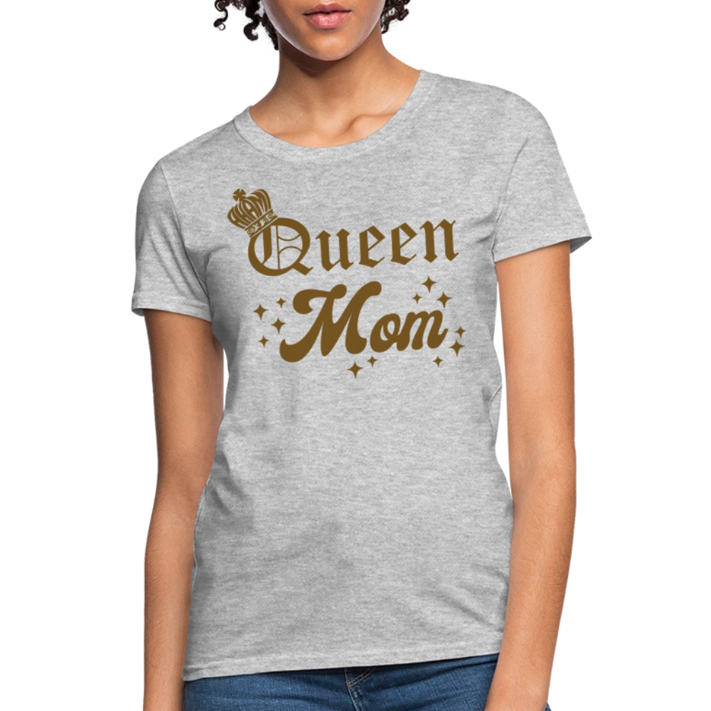 Queen Mom Women's T-Shirt - heather gray