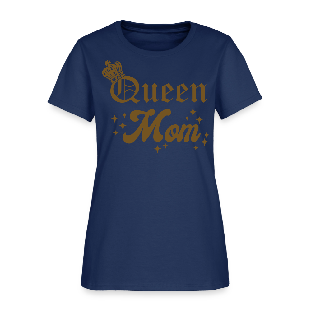 Queen Mom Women's T-Shirt -  blue dusk