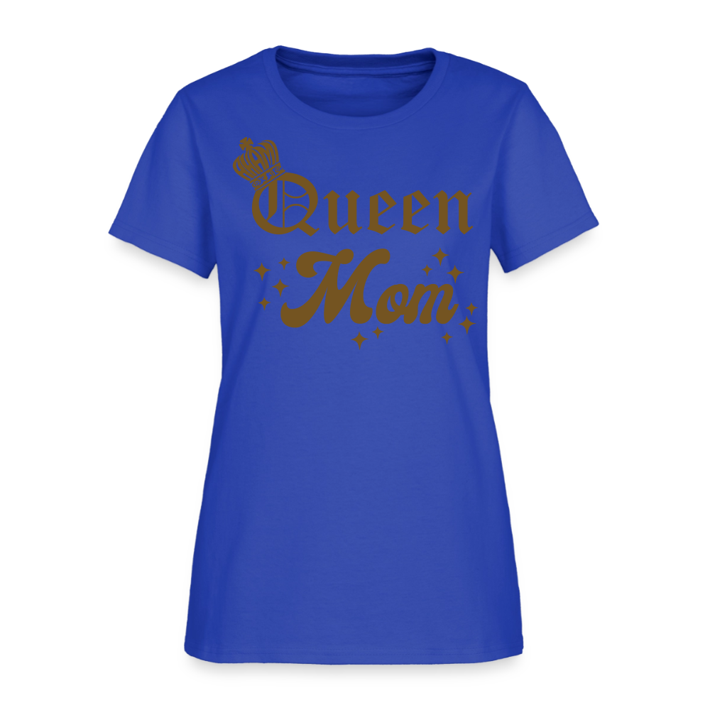 Queen Mom Women's T-Shirt - royal blue