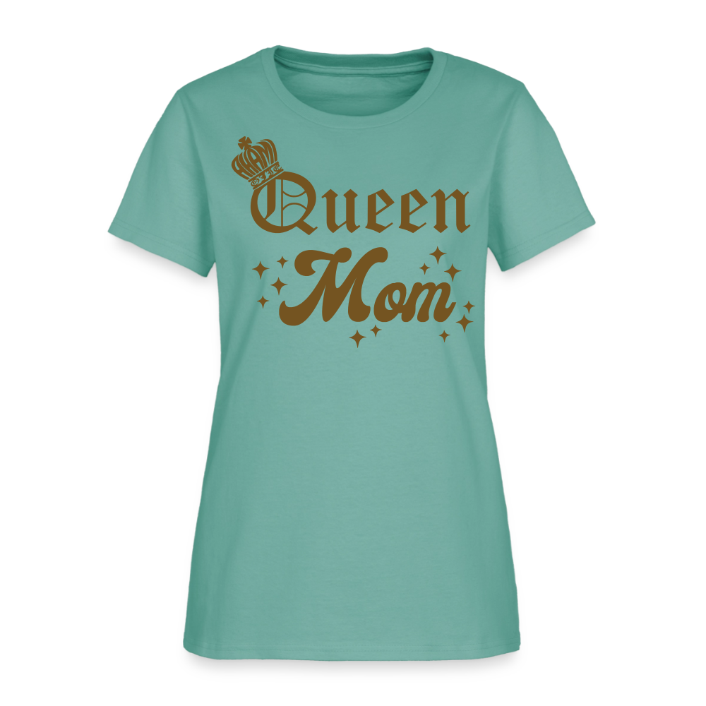 Queen Mom Women's T-Shirt - aquatic