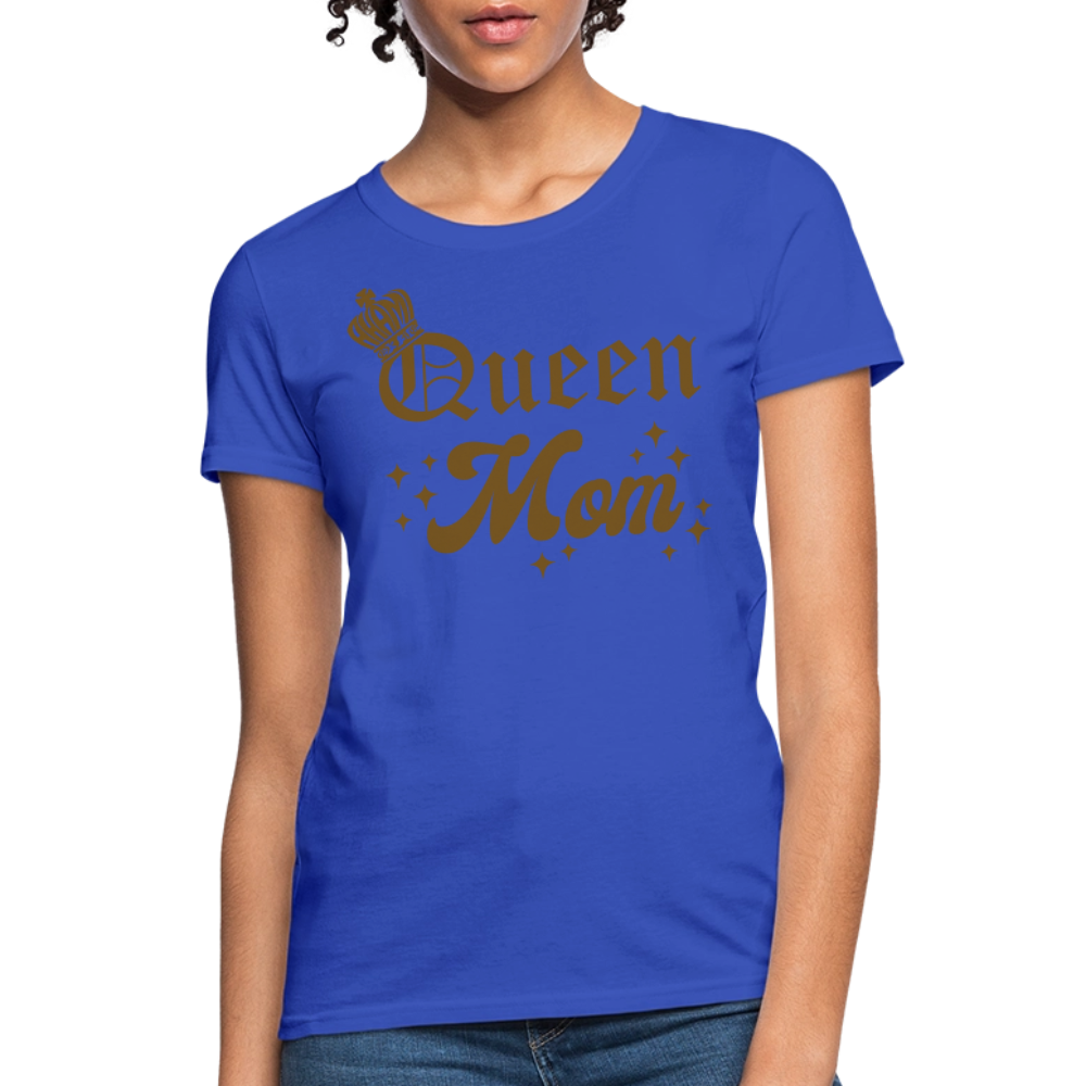 Queen Mom Women's T-Shirt - royal blue